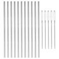 thumbnail image 1 of USHOBE 1 Set Blocking Pins for Crafts Metal Pegs for Professional Craftsmen DIY Crafting Projects Silver, 1 of 8