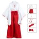 thumbnail image 1 of Disfraces de Anime para niños y niñas, conjuntos de Kimono de Inuyasha Kikyo, uniforme, vestido de carnaval de Halloween, trajes de fiesta, 1 of 4