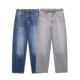 thumbnail image 2 of HH TRAF Pantalones elegantes para mujer, pantalones de mezclilla sólidos, pantalones de verano para mujer, cintura media, versión globo, bolsillos con cremallera, pantalón para mujer, 2 of 4