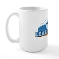 thumbnail image 2 of CafePress - Lewes Beach DE Waves Design Large Mug - 15 oz Ceramic Large White Novelty Mug, 2 of 6