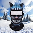 thumbnail image 4 of Steadline3D Animal Pattern Sun Protection Face Mask with Breathable Polyester Fabric for Outdoor Summer Activities Cycling Skiing and UV Ray Protection Balaclava Headwear, 4 of 6