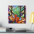 thumbnail image 4 of Chirping Art Deco. - Canvas, 4 of 25