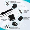thumbnail image 2 of Soccer Kick Trainer, Soccer Trainer Solo Soccer Trainer Volleyball Training Aid with Adjustable Waist Belt for Kids Beginner Kick Off Trainer Soccer Training Control Skills, 2 of 9