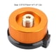 thumbnail image 4 of Yuarrent Convertidor de estufa, máquinas de propano, conector de Camping, adaptador de junta mutua, accesorios de tanque, suministros, piezas, Kits de desorden para acampar, 4 of 6
