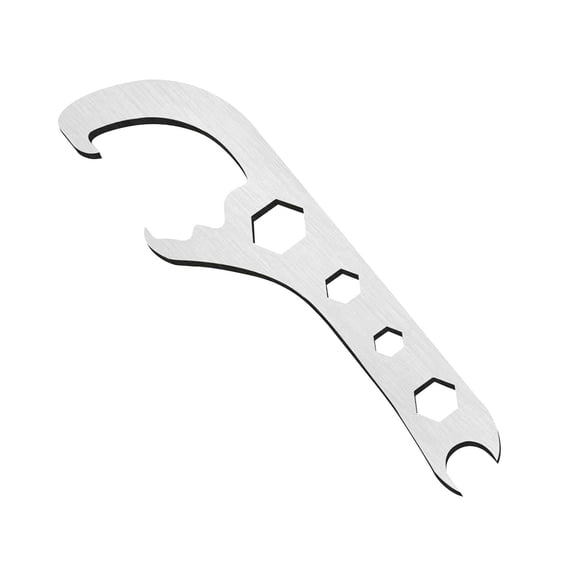 Fzaqwen Bucket Opener Barrel Opener Bottle Opener Practical Stainless Steel Multipurpose 4.7mm Thickness