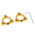 thumbnail image 4 of jinwen 22mm Motorcycle CNC Front Hexagon Fork Preload Adjusters Universal Gold, 4 of 8
