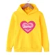 thumbnail image 5 of Suéter con estampado de Barbie para niños y niñas, sudadera de manga larga con capucha, estilo Kawaii, ropa para bebés y niños, primavera y otoño, 5 of 5