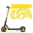 thumbnail image 1 of Electric Scooter Eflective Sticker PVC 36*28cm Red/Blue/Green/Yellow/White/Orange Body Reflective Sticker Scooter Accessories, 1 of 10