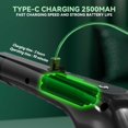 thumbnail image 5 of Ayternipy Cordless Electric Spin Scrubber,Cleaning Brush Scrubber for Home, 360RPM/Mins, 90Mins Work Time, 7 Replaceable Brush Heads for Bathroom Shower Bathtub Glass Car, Black, 5 of 8