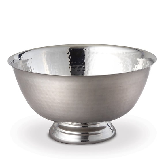FB Jewels Medium Stainless Steel Hammered Revere Bowl