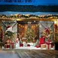 thumbnail image 5 of Hometravel Christmas Garage Background Cloth, Festive Photography Prop Backdrop, Seasonal Hanging Fabric for Photo Shoots, Holiday Atmosphere Creation, 5 of 6