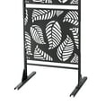 Mainstays 76"H Palm Metal Outdoor Privacy Screen