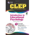 thumbnail image 1 of Pre-Owned CLEP Introduction to Educational Psychology (REA Test Preps) Paperback, 1 of 1