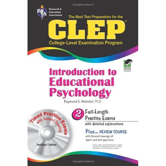 Pre-Owned CLEP Introduction to Educational Psychology (REA Test Preps) Paperback