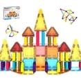 thumbnail image 1 of Bloque de construcción, juguete PicassoTiles, 82 unidades, más de 3 años, 1 of 7