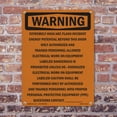 thumbnail image 5 of Extremely High Arc Flash Incident OSHA WARNING Aluminum Sign 14 Inch x 10 Inch - 10 Pack, 5 of 8
