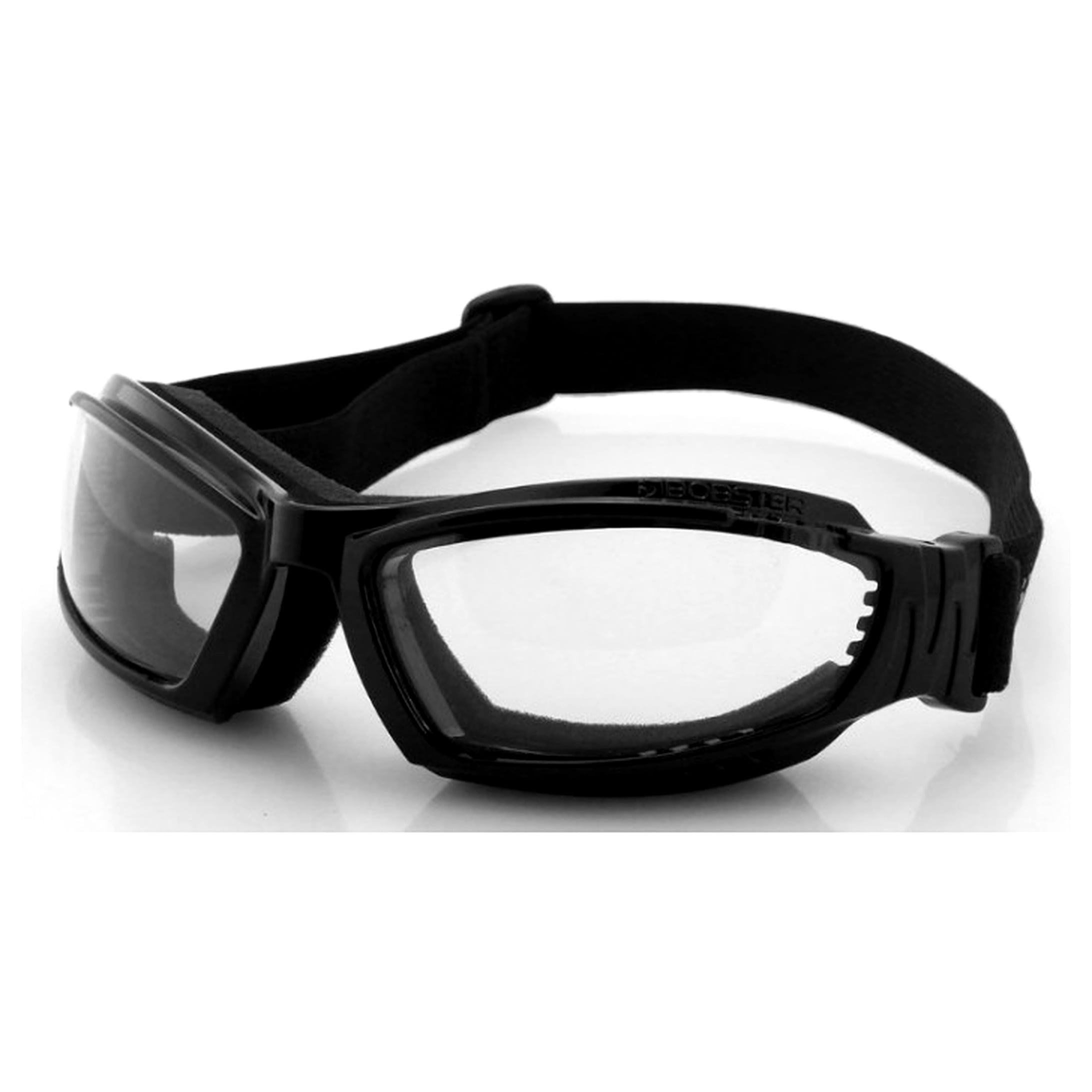 Bobster® Invader Gloss Black Frame Clear Photochromic Lens
