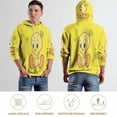 thumbnail image 3 of Looney Tunes Tweety Hoodie 3D Print Pullover Hooded Long Sleeve Sweatshirts Tops Blouse with Pocket for Mens Womens, 3 of 7