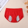 thumbnail image 5 of Valcatch 4-pack Women Period Underwear Panties Seamless Cotton Lace Briefs Breathable Soft for Everyday Wear, 5 of 9