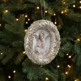 thumbnail image 5 of 2PCS Christmas Tree Decorations Picture Frame Khaki Glitter Photoframe Christmas Tree Ornament Christmas Picture Ornaments for Christmas Tree Decorations JASKFLY, 5 of 6