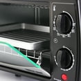 Better Chef 9 Liter Toaster Oven Broiler Black With Stainless Steel