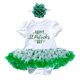 thumbnail image 2 of Gibobby Ropa Para Bebe Infant Baby Newborn Print Girls Boys Fall manga corta St. Patric.k's Day Romper Body Dress Ropa(E, 18-24 Meses), 2 of 4
