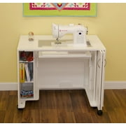 Sewing Furniture Airlift Cabinet - White