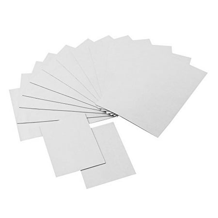 Strong Flexible Self-Adhesive Magnetic Sheets, 4 x 6 and 2 x 3 Peel & Stick Refrigerator Magnet Sheets for Photos and Art (14