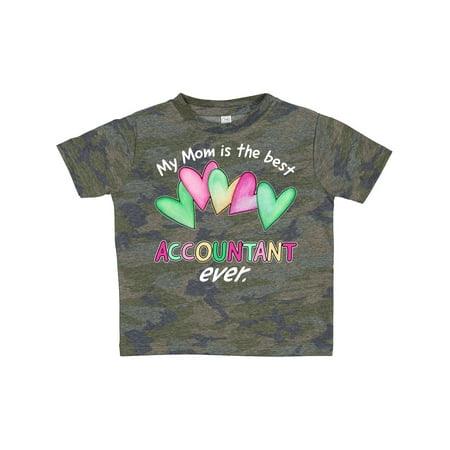 

Inktastic My Mom is the Best Accountant Ever Gift Toddler Boy or Toddler Girl T-Shirt