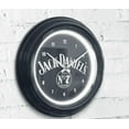 thumbnail image 2 of Jack Daniels Old No. LED Light Wall Clock Analog Whiskey Bar 12.5" Plastic Black, 2 of 3
