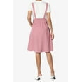 thumbnail image 2 of TheMogan Robe Midi Dos Nu Plissée en Lin pour Femmes avec Bretelles et Poches, 2 of 7
