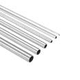 thumbnail image 4 of Uxcell 1mm-6mm OD 0.3mm/0.4mm Thickness 300mm Length 304 Stainless Steel Tube, Pack of 6, 4 of 5