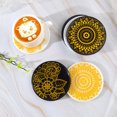 thumbnail image 4 of 2pcs Coaster Mold Round Shape Cup Mat Mold DIY Crystal Epoxy Mold Craft DIY Mold, 4 of 7