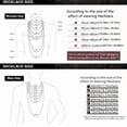 thumbnail image 6 of Mens Vertical Pendant Necklaces,Embossing Radiation Sunburst 14K Yellow Gold Long Bar Collars,Male Jewelry Gifts for Him BBF, 6 of 6