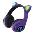 thumbnail image 1 of Price Drop!Cat Ear Wireless 5.0 Luminous Computer Gaming Headset Bluetooth Headset&nbsp;(en inglés), 1 of 6