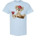 thumbnail image 3 of Inktastic Baseball Teddy Bear T-Shirt, 3 of 5