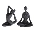 thumbnail image 1 of Adorno de de yoga de 2 piezas para decoración de estantería de dormitorio, 1 of 9