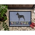 thumbnail image 3 of Carolines Treasures BB8289JMAT Australian Cattle Dog Welcome Door Mat Indoor Rug or Outdoor Welcome Mat 24x36 Doormat, 3 of 4