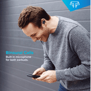 Techsmarter True Stereo Wireless Earbuds Headphones