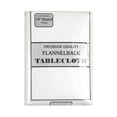 Carnation Home Fashions 70'' Round, Vinyl Tablecloth with Polyester ...