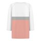 thumbnail image 4 of Fiudx Ofertas de La Semana Blusas Estampadas con Bloques de Color Informales para Mujer, Top con Cuello En V y Botones, Manga 3/4, Hombro a Manga, 4 of 5