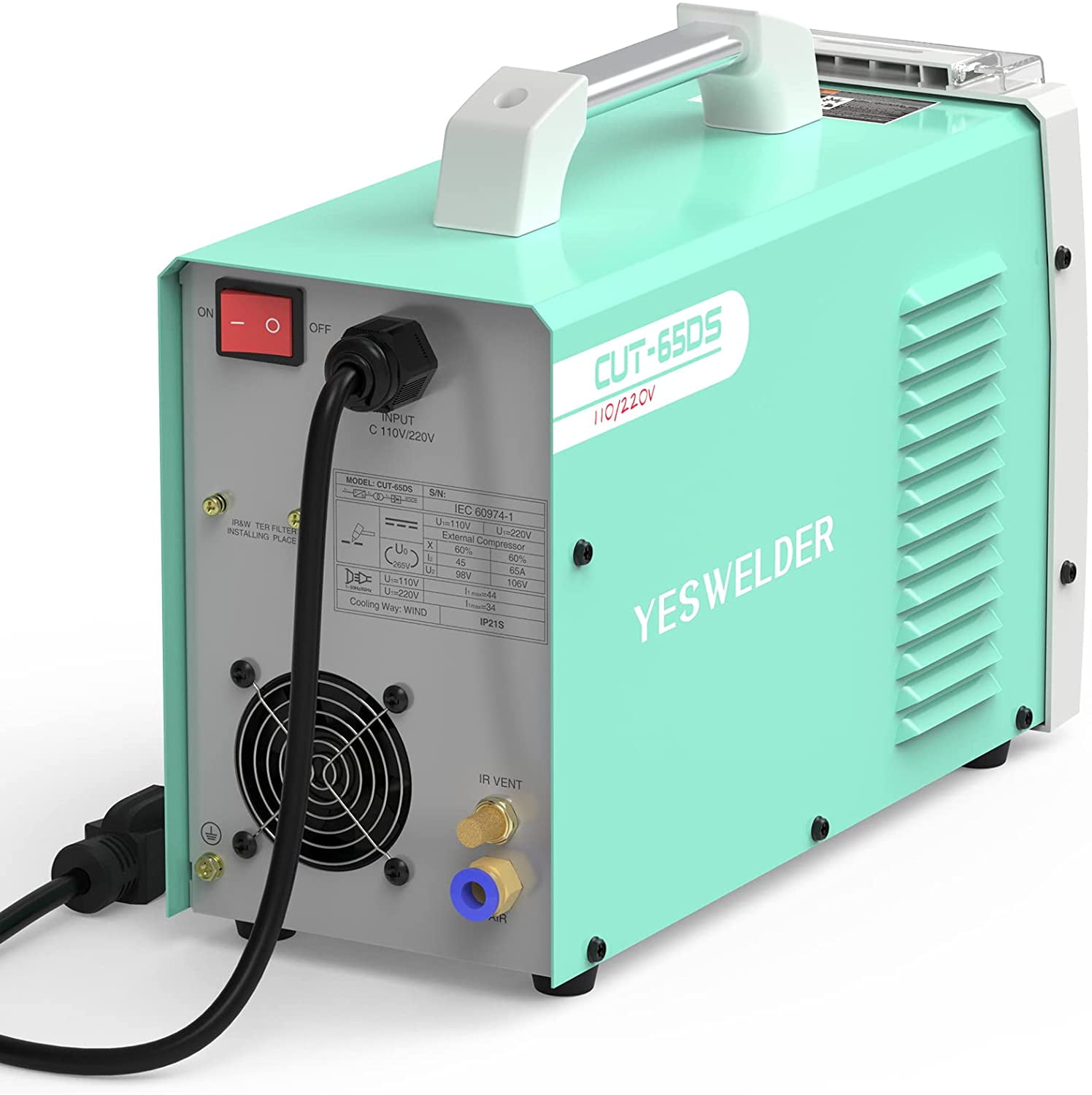 Buy YESWELDER CUT65DS, 65 Amp Non High Frequency NonTouch Pilot Arc