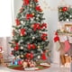 thumbnail image 4 of Puntoco Falda para árbol de Navidad Decoración navideña Falda para árbol Decoración para árbol de Navidad Adornos, 4 of 8