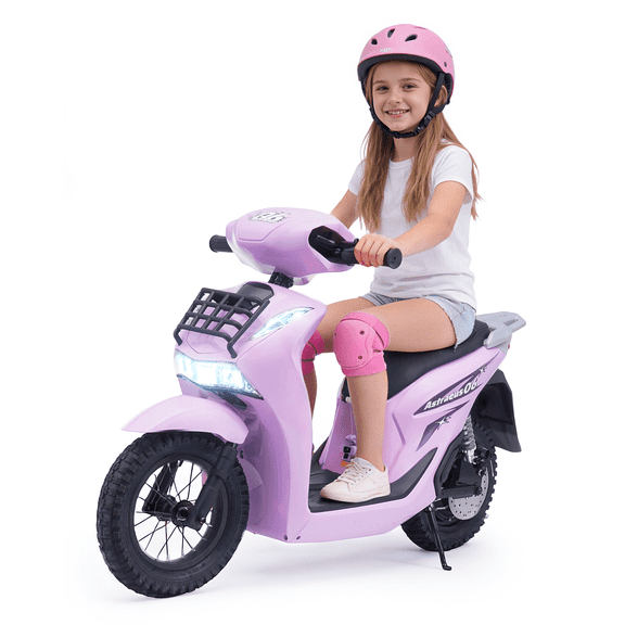 Joywhale 24V Kids Electric Ride on Toy,, Pink