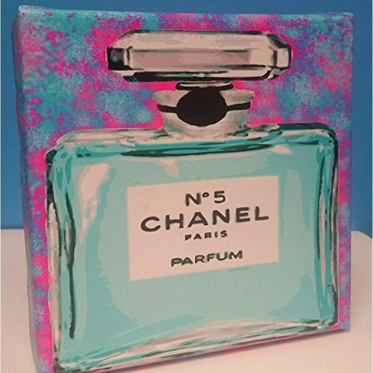 krigsskib Indica bag Chanel Cotton Candy Pop Art 6x6 Mini CANVAS Gallery Wrap can HANG or SIT! -  Walmart.com