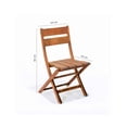 thumbnail image 4 of Comedor Dory Mesa Plegable de Madera con 4 Sillas uso Exterior Merkatari, 4 of 4