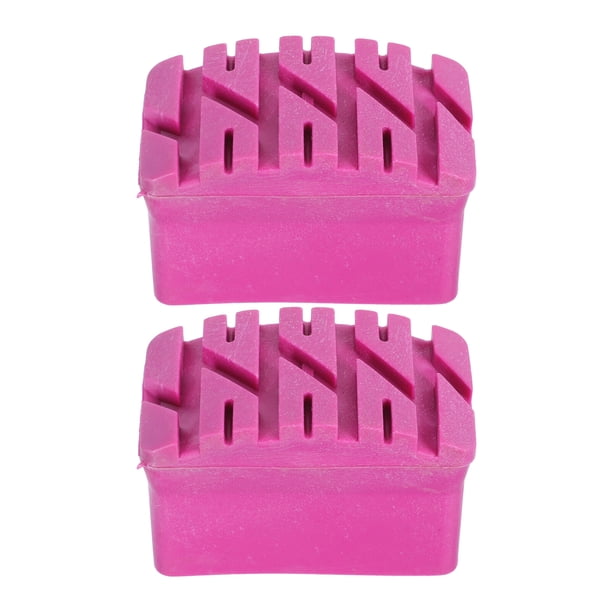2pcs STEP LADDER PIEZAS CUBIERTAS CUBIERTAS DE PIERNAS DE LA PIEZA DE LA PIERNA NO SINKID PADRES (ROSY)