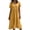 Orange, variant on CIENVNSTG Women's Fashion Dress Solided Color Spring Comfortable Beach Dress Lightweight Eye-Catching New Dress for Women L