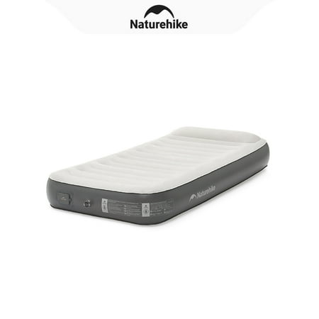 Naturehike, Air Bed, Luxury Built-in Air Pump with Pillow Inflatable Bed, Lengthened Quick Slef-Inflation/Deflation Airbed, Annular gas column structure Air Mattress, For Home/Guest/Camping /Travel