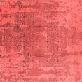 thumbnail image 1 of Ahgly Company Indoor Square Oriental Red Industrial Area Rugs, 7' Square, 1 of 4